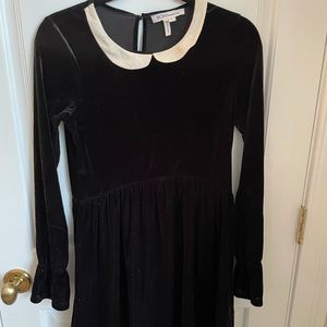 Zara velvet dress
